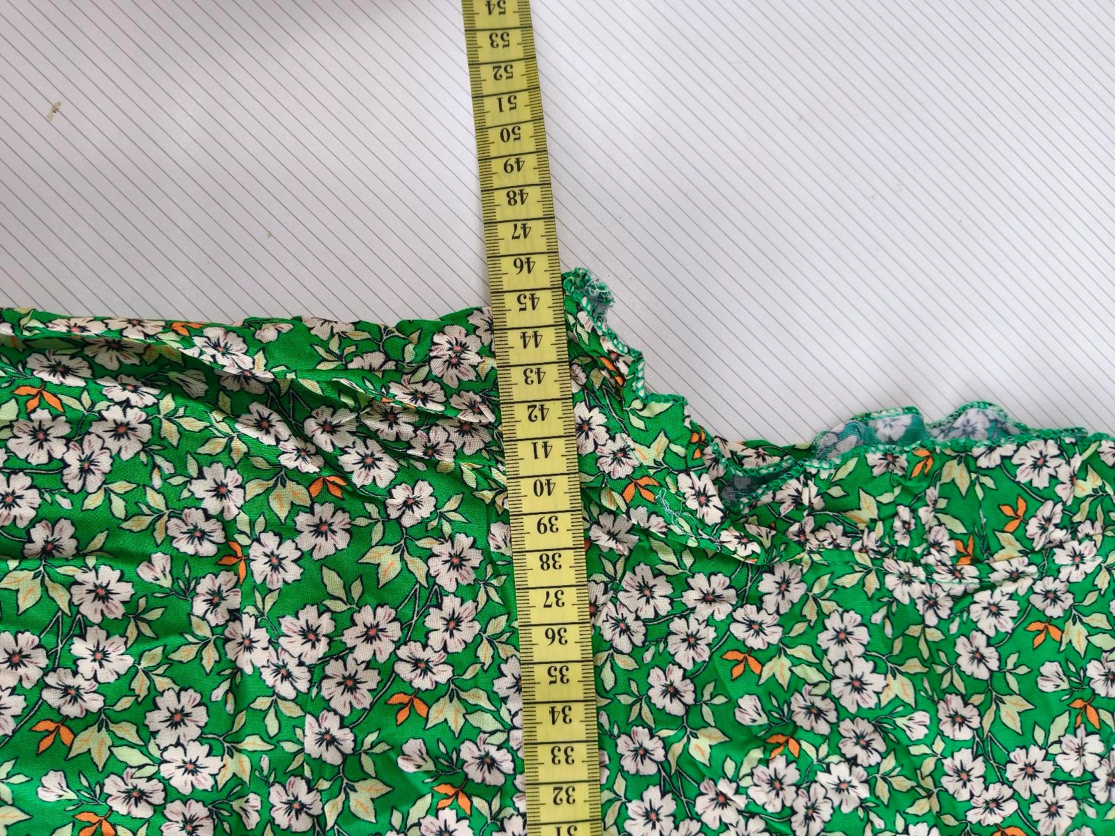 Groene blouse met bloemenprint – photo 7